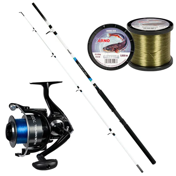 NextFish - Horgász webshop és horgászbolt - KAMASAKI BLUE METAL 2,4M KUTTYOGATÓ SZETT