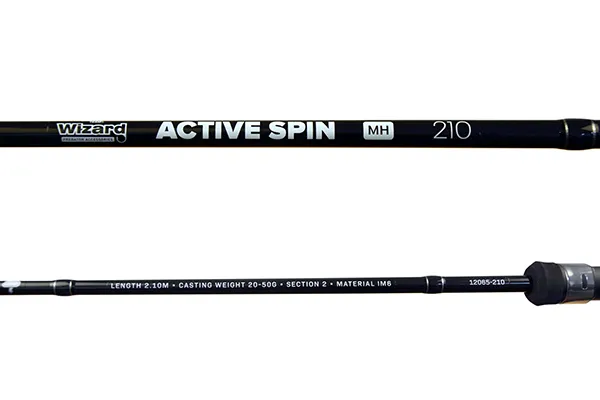 NextFish - Horgász webshop és horgászbolt - WIZARD ACTIVE SPIN LIGHT 2.00M 10-30G PERGETŐ HORGÁSZBOT