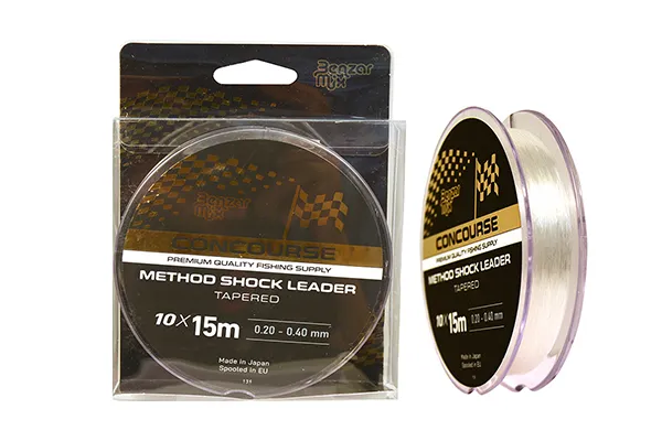 NextFish - Horgász webshop és horgászbolt - BENZAR CONCOURSE METHOD SHOCK LEADER 0,20-0,40 10X15M