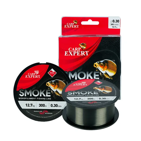 NextFish - Horgász webshop és horgászbolt - CARP EXPERT SMOKE monofil zsinór 0,18MM 300M 4,15KG