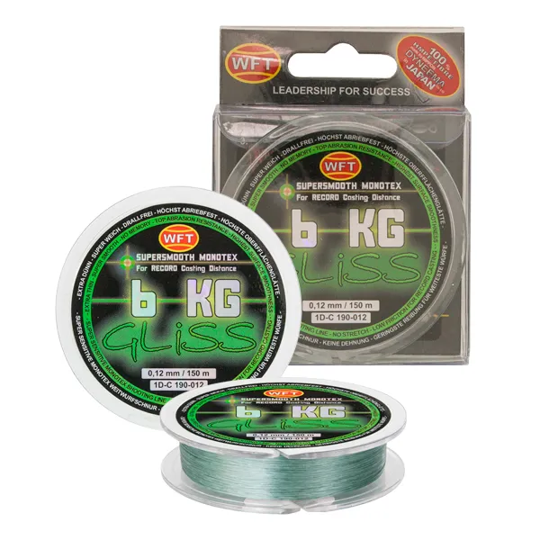 NextFish - Horgász webshop és horgászbolt - FONOTT ZSINÓR WFT GLISS GREEN 150M 3KG 0,08mm