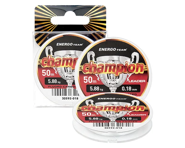 NextFish - Horgász webshop és horgászbolt - CHAMPION LEADER FLUOROCARBON ELŐKEZSINÓR 50M 0,14MM