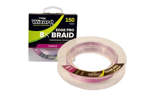 NextFish - Horgász webshop és horgászbolt - WIZARD EDGE PRO VIOLET 8X 0.07MM BRAID 150M 6,65KG