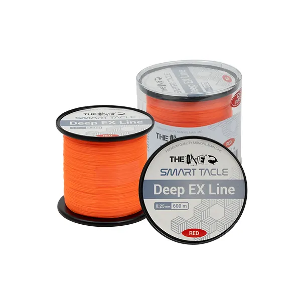 NextFish - Horgász webshop és horgászbolt - THE ONE DEEP EX LINE SOFT ZSINÓR 300M 0.28MM RED