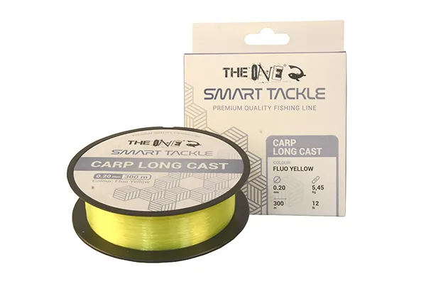 NextFish - Horgász webshop és horgászbolt - THE ONE CARP LONG CAST FLUO YELLOW 300M 0.20MM 5,45KG 12LB