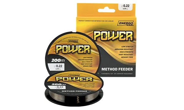 NextFish - Horgász webshop és horgászbolt - ENERGO TEAM POWER METHOD FEEDER  monofil zsinór 200m 0.25mm