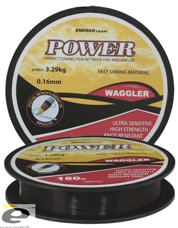 NextFish - Horgász webshop és horgászbolt - ENERGO TEAM POWER WAGGLER monofil zsinór 0,14MM 150M