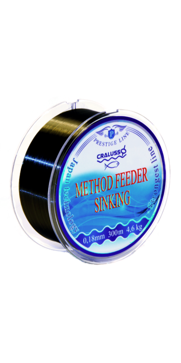 NextFish - Horgász webshop és horgászbolt - CRALUSSO METHOD FEEDER SINKING monofil zsinór 300M 0,18