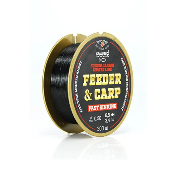 NextFish - Horgász webshop és horgászbolt - CRALUSSO Feeder & Carp Fluorocarbon bevonatos zsinór 150 m 0,20