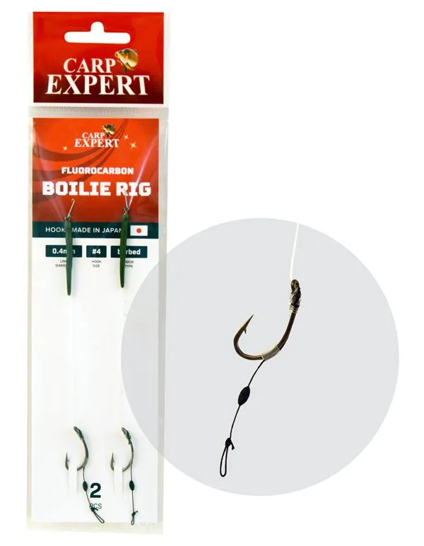 NextFish - Horgász webshop és horgászbolt - CARP EXPERT FLUOROCARBON BOILIE  RIG  2DB/CSOMAG