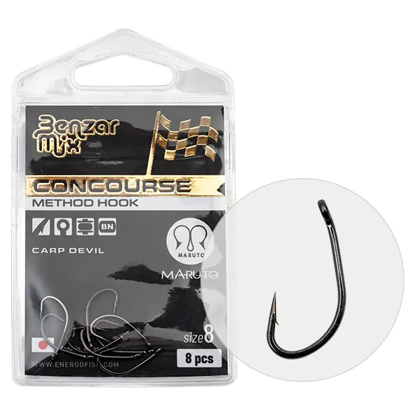 NextFish - Horgász webshop és horgászbolt - BENZÁR CONCOURSE METHOD CARP DEVIL HOROG 8 8DB/CS