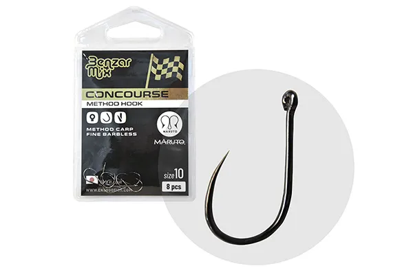 NextFish - Horgász webshop és horgászbolt - BENZÁR CONCOURSE METHOD CARP FINE BARBLESS 10