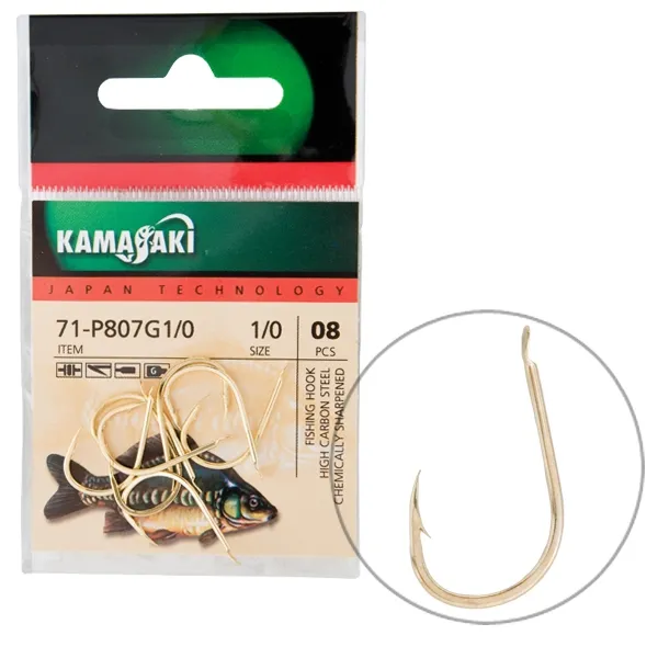 NextFish - Horgász webshop és horgászbolt - KAMASAKI CARBON HOROG P807BN NR 04 CSOMAGOLT (10db)