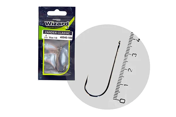 NextFish - Horgász webshop és horgászbolt - WIZARD ZANDER CLASSIC PRO 1/0 4DB/CSOMAG