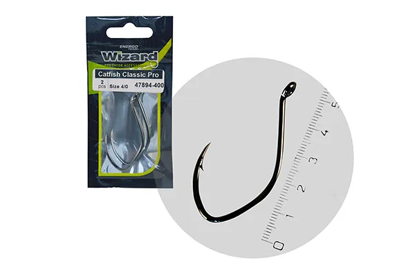 NextFish - Horgász webshop és horgászbolt - WIZARD CATFISH CLASSIC PRO 4/0 2DB/CS