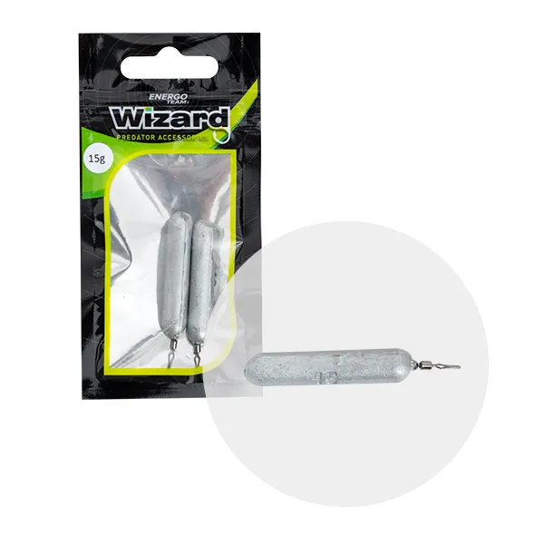 NextFish - Horgász webshop és horgászbolt - WIZARD DROPSHOT PÁLCA ÓLOM 5G ''GO GREEN'' 2DB/CS