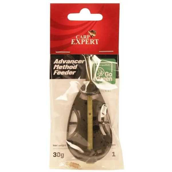 NextFish - Horgász webshop és horgászbolt - CARP EXPERT ADVANCER METHOD FEEDER 30G GO GREEN CINK ÖTVÖZET