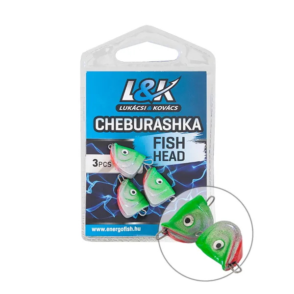 NextFish - Horgász webshop és horgászbolt - L&K CHEBURASHKA FISH HEAD 8g