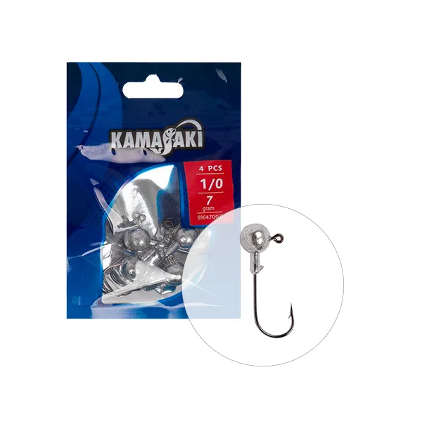 NextFish - Horgász webshop és horgászbolt - KAMASAKI PRESSION JIG FEJ 1G 4 5DB/CSOMAG