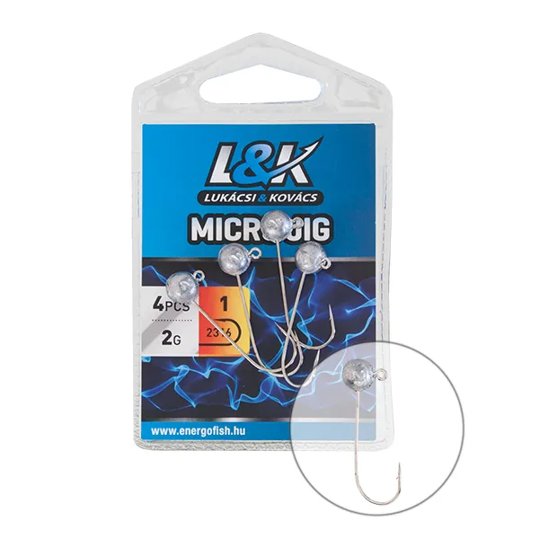 NextFish - Horgász webshop és horgászbolt - L&K MICRO JIG 2316 FEJ 4 1G