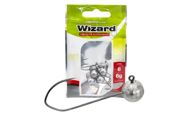 NextFish - Horgász webshop és horgászbolt - WIZARD TWISTERFEJ MASTER 01 6G 4DB/CS