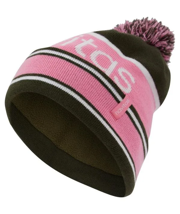 NextFish - Horgász webshop és horgászbolt - NAVITAS PINK WOMENS BOBBLE TÉLI BOJTOS SAPKA