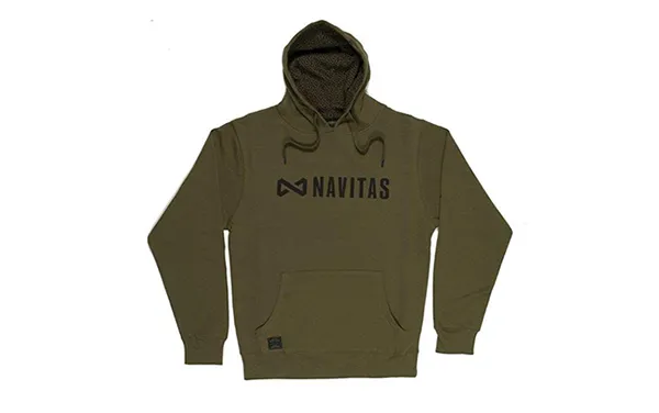 NextFish - Horgász webshop és horgászbolt - NAVITAS CORE HOODY GREEN XL zöld kapucnis pulóver