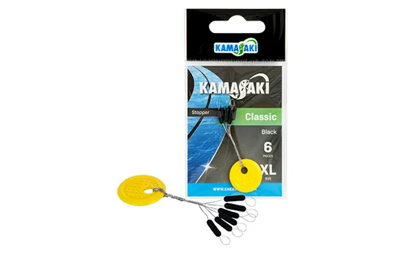 NextFish - Horgász webshop és horgászbolt - STOPPER KAMASAKI CLASSIC HOSSZUKÁS SÁRGA S