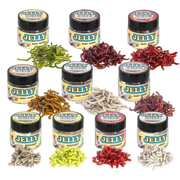 NextFish - Horgász webshop és horgászbolt - BENZAR JELLY BAITS FISHMEAL WORM GUMICSALI