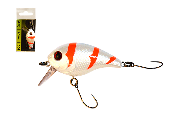 NextFish - Horgász webshop és horgászbolt - WIZARD CHUBBY CRANK WOBBLER 001 4,3G 4 cm