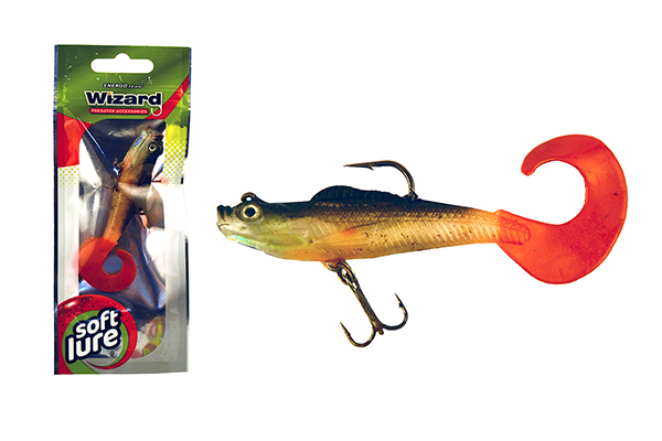 NextFish - Horgász webshop és horgászbolt - WIZARD SWIMBAIT - BIG PERCH - 4 INCH FULLVIOLET