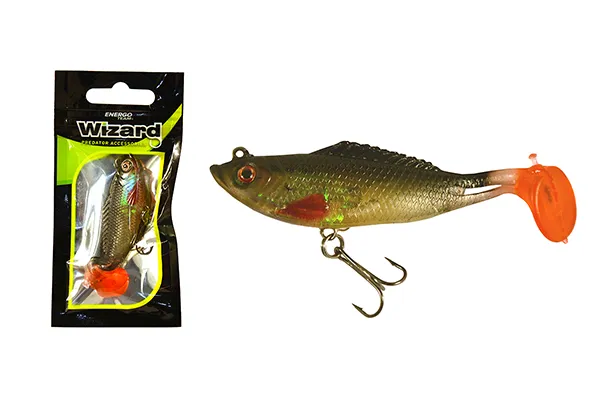 NextFish - Horgász webshop és horgászbolt - WIZARD SWIMBAIT - PADDLE PERCH - 3 INCH - BLUEMINNOW