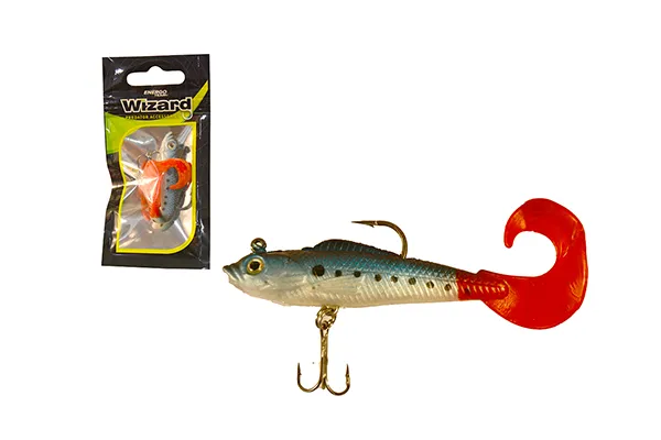 NextFish - Horgász webshop és horgászbolt - WIZARD SWIMBAIT - TWISTER PERCH - 3 INCH - BLUEMINNOW