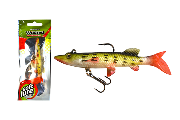 NextFish - Horgász webshop és horgászbolt - WIZARD SWIMBAIT PIKE 4 INCH REDPIKE