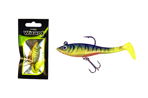 NextFish - Horgász webshop és horgászbolt - WIZARD SWIMBAIT - PADDLE LONG - 3 INCH - BLUETIGER