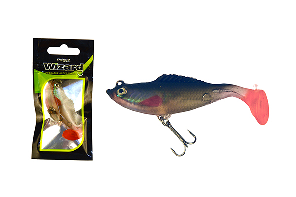 NextFish - Horgász webshop és horgászbolt - WIZARD SWIMBAIT - PADDLE LONG - 3 INCH - HOLOSILVER