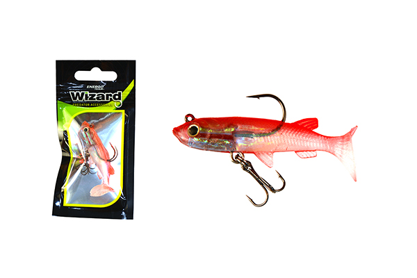 NextFish - Horgász webshop és horgászbolt - WIZARD SWIMBAIT PADDLE SHAD 2 INCH WHITERED