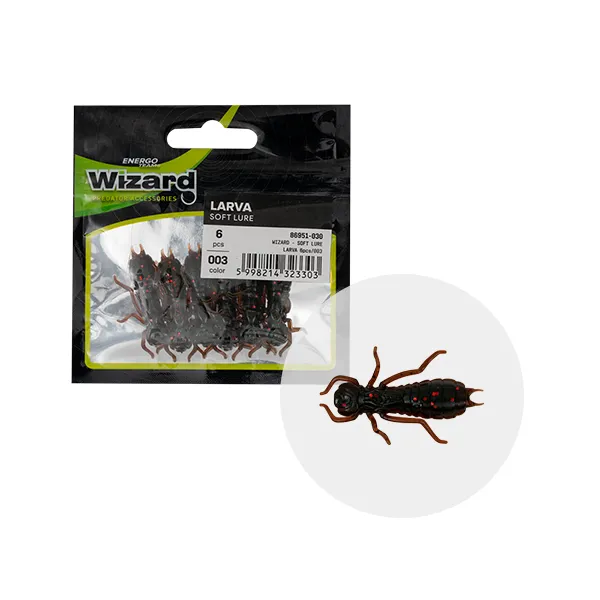 NextFish - Horgász webshop és horgászbolt - WIZARD LARVA COL. 001 6PCS/BAG