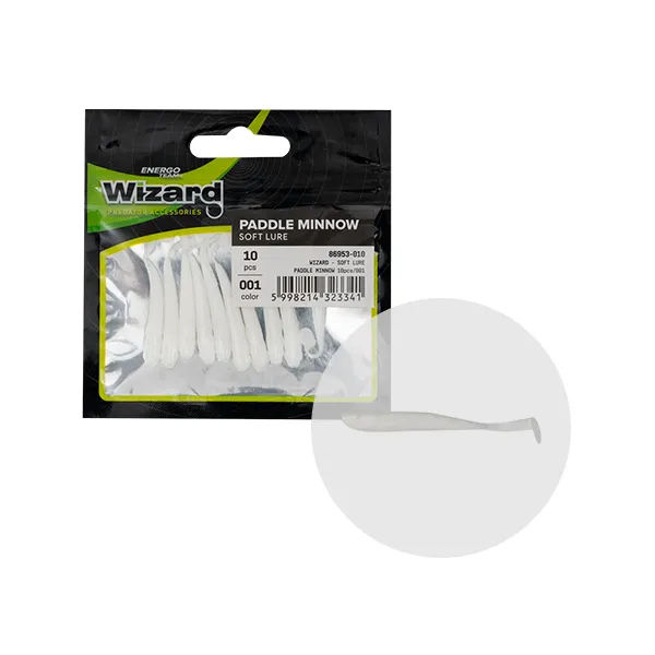 NextFish - Horgász webshop és horgászbolt - WIZARD PADDLE MINNOW COL. 001 10PCS/BAG