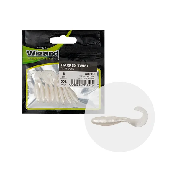 NextFish - Horgász webshop és horgászbolt - WIZARD HARPEX TWIST COL. 001 8PCS/BAG