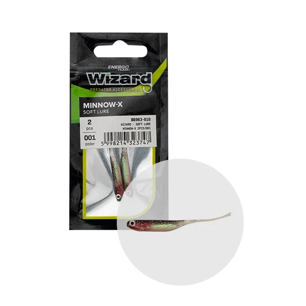 NextFish - Horgász webshop és horgászbolt - WIZARD MINNOW-X COL. 001 2PCS/BAG