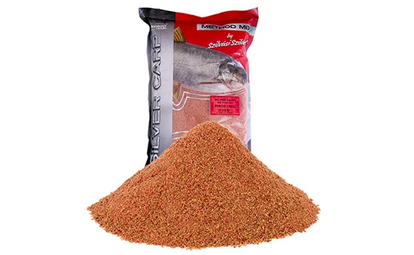 NextFish - Horgász webshop és horgászbolt - SILVER CARP 1KG METHOD MIX PIROS etetőanyag