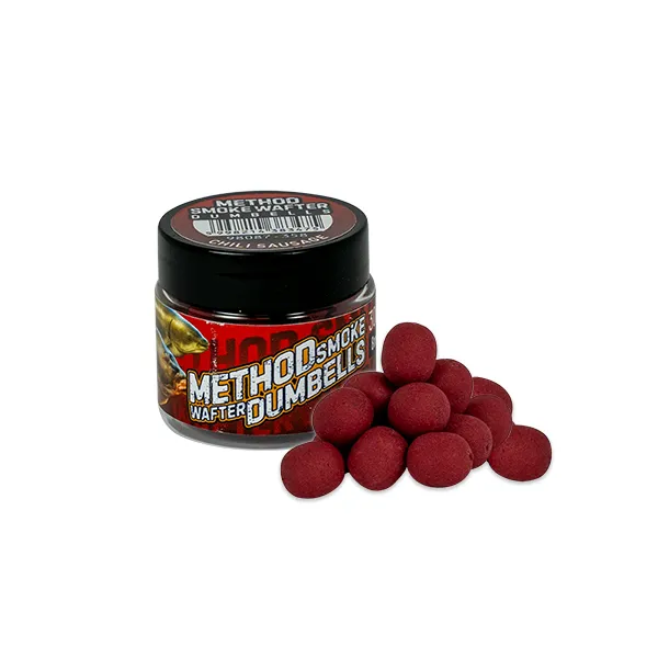 NextFish - Horgász webshop és horgászbolt - BENZAR MIX METHOD SMOKE CHILIS KOLBASZOS DUMBELLS  8MM WAFTER 