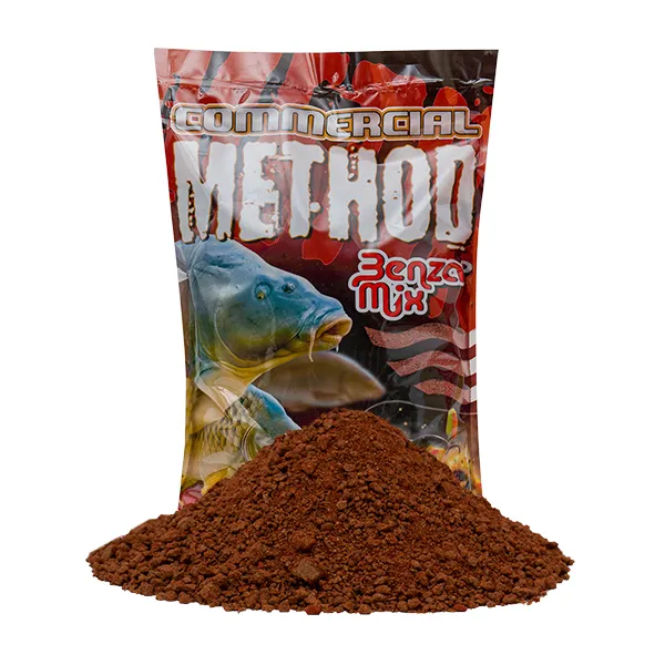 NextFish - Horgász webshop és horgászbolt - BENZÁR MIX COMMERCIAL RED KRILL SÖTÉTVÖRÖS 800 GR etetőanyag 