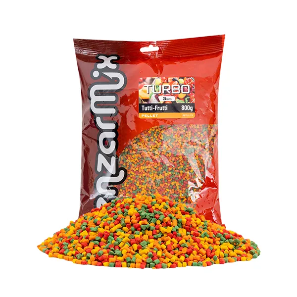 NextFish - Horgász webshop és horgászbolt - BENZAR TURBO PELLET TUTTI-FRUTTI 3 MM