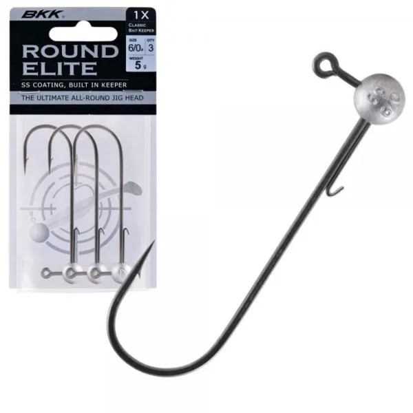 NextFish - Horgász webshop és horgászbolt - BKK_ROUND ELITE-CLASSIC BAIT KEEPER - 5G 2#, 3PCS