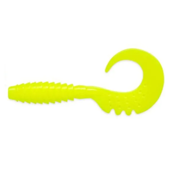 NextFish - Horgász webshop és horgászbolt - FISHUP_FANCY GRUB 2.5" (10PCS.), #046 - LEMON