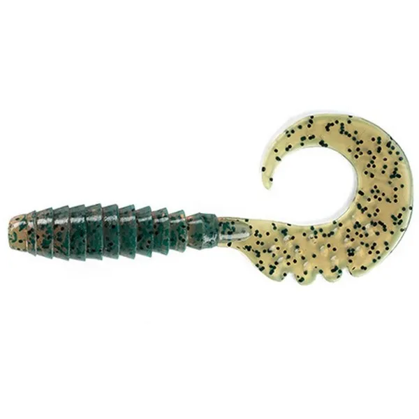 NextFish - Horgász webshop és horgászbolt - FISHUP_FANCY GRUB 1" (12PCS.), #055 - CHARTREUSE/BLACK