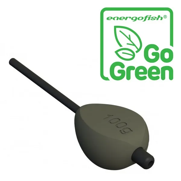 NextFish - Horgász webshop és horgászbolt - CARP EXPERT FLAT INLINE ÓLOM 40G SZINEZETT ''GO GREEN''