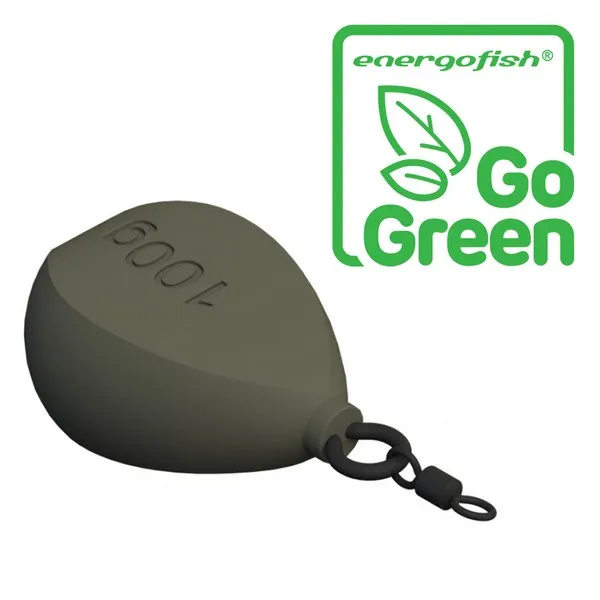 NextFish - Horgász webshop és horgászbolt - CARP EXPERT FLAT FORGÓS ÓLOM 80G SZINEZETT ''GO GREEN''